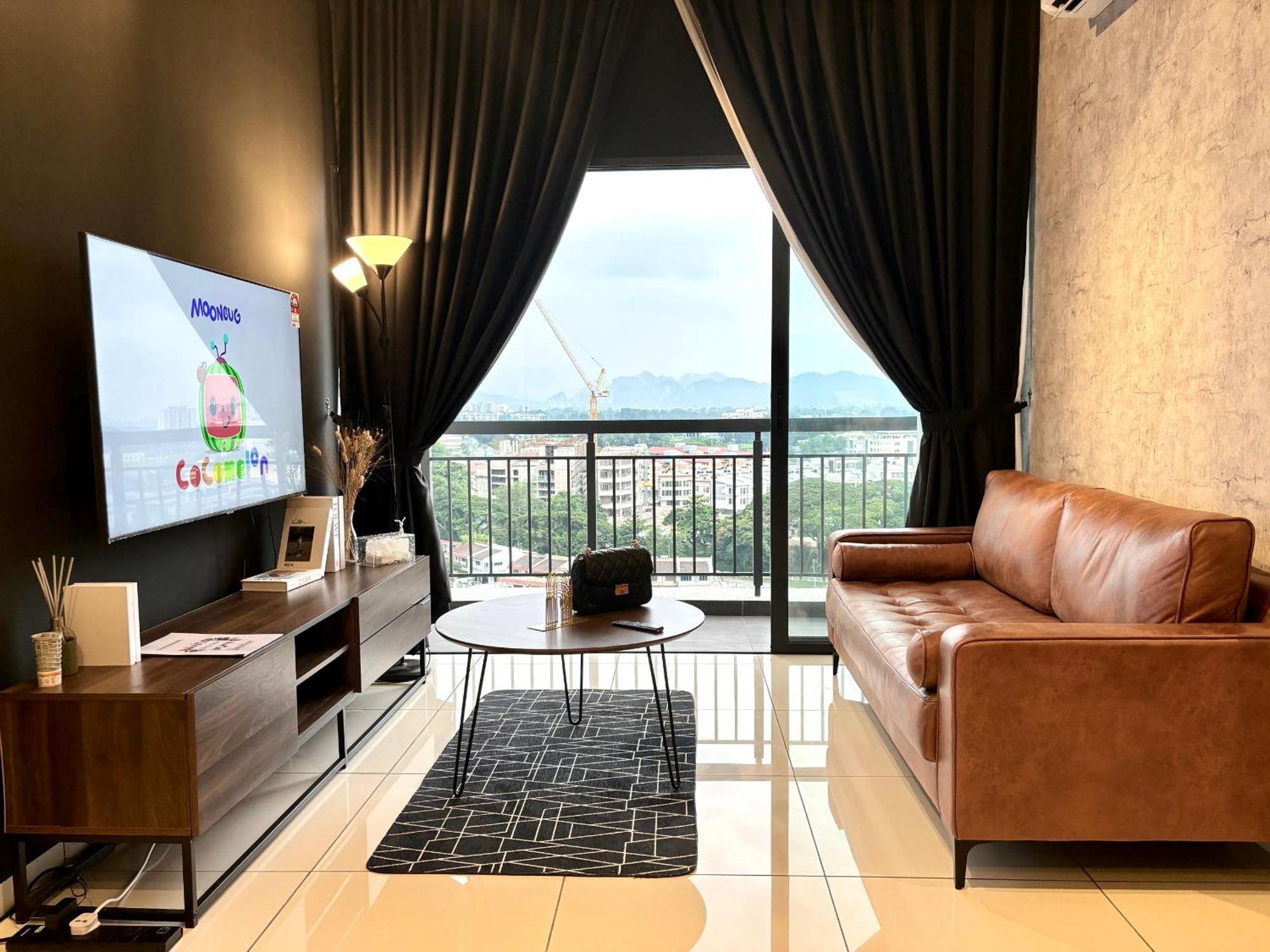 Apartment Horizon Skypool Town 4-11pax By Iwh Ipoh