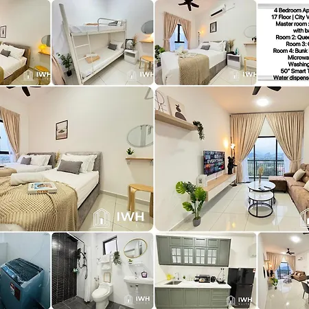 Ipoh Horizon Skypool Town Suites 4-11Pax By Iwh Suites Luaran gambar